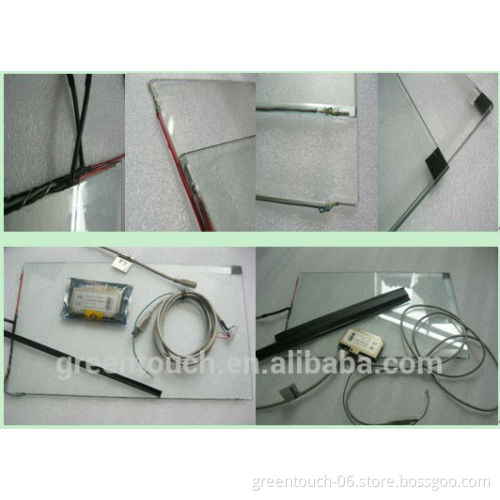 7 inch saw touch screen with USB controller,RS232controller
